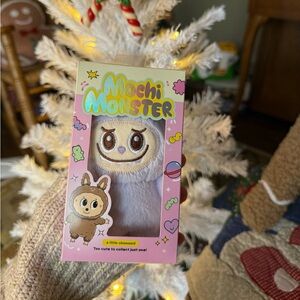 Mochi Monster Purple Plush Toy Kawaii Keychain New